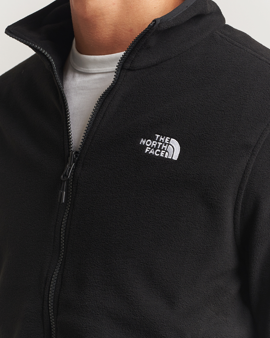 Herre | Gensere | The North Face | Glacier Fleece Full Zip Black