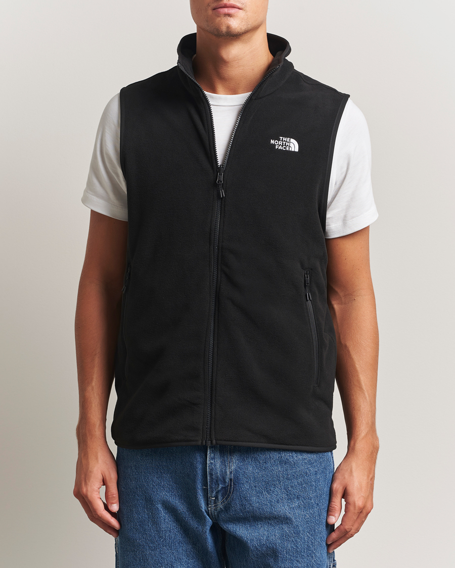 Herre | Vester | The North Face | Glacier Fleece Vest Black