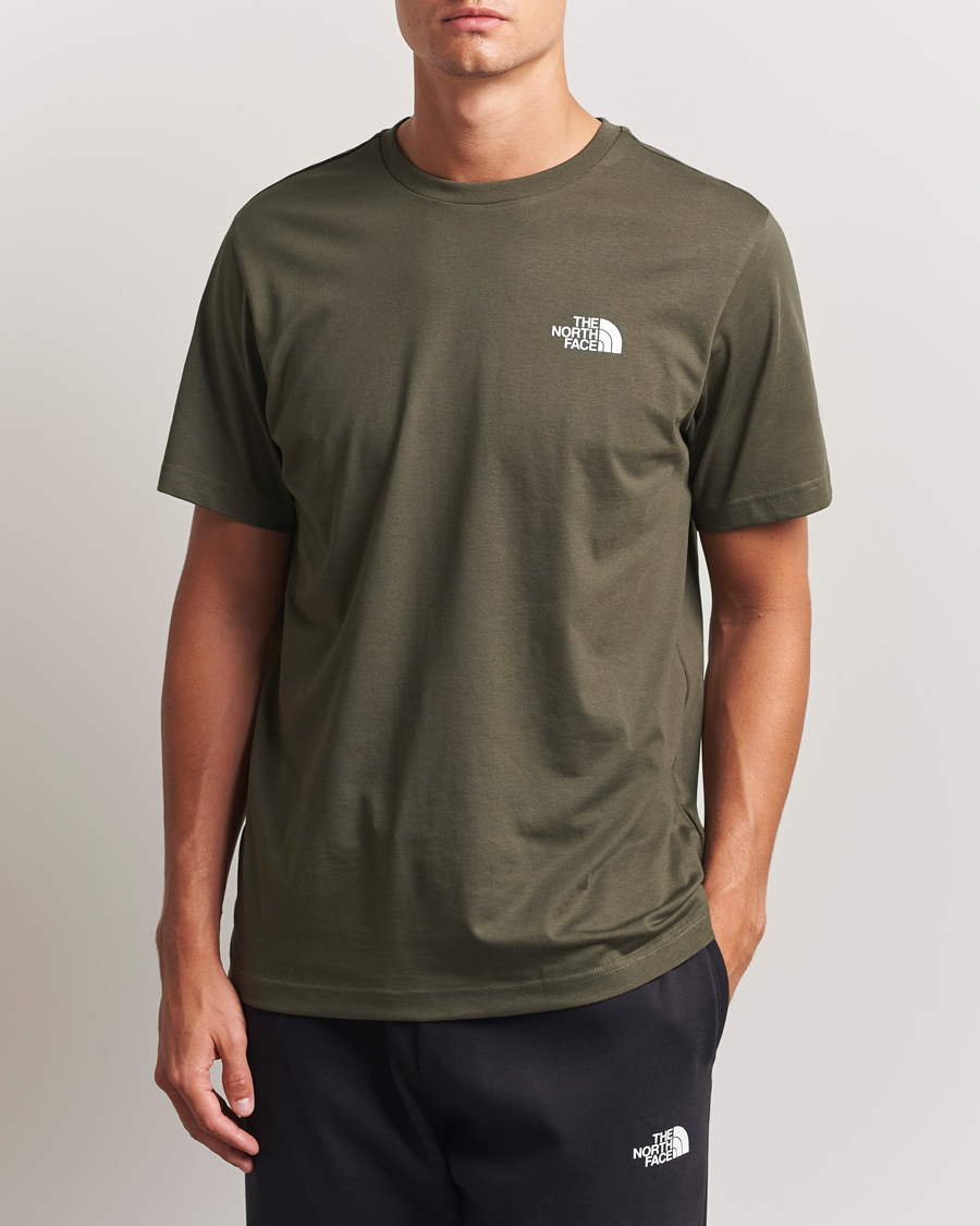 Herre | T-Shirts | The North Face | Simple Dome T-Shirt Military