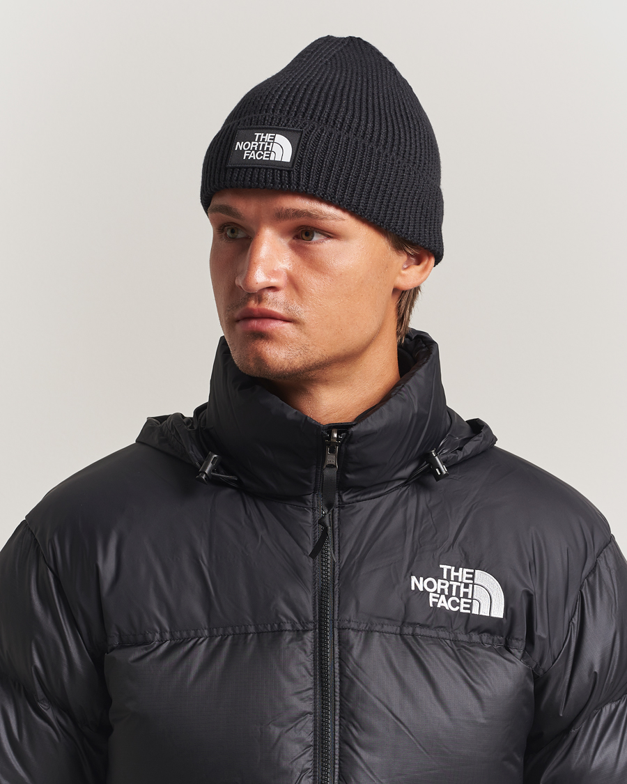 Herre | Luer | The North Face | Logo Box Cuffed Beanie Black