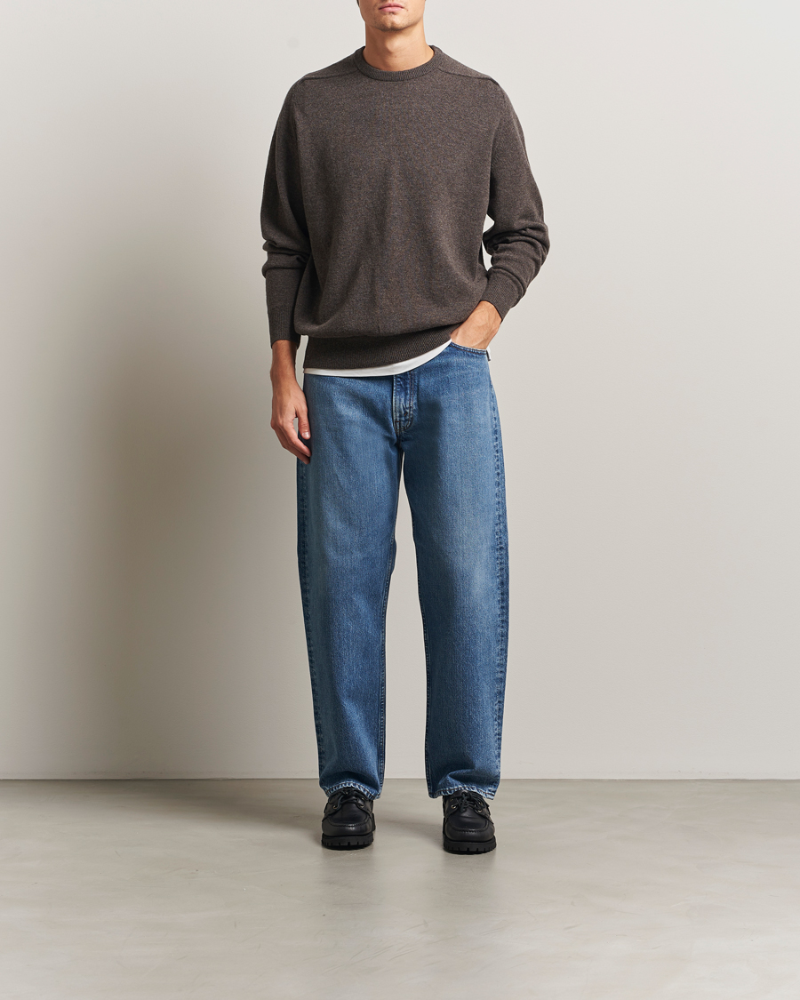 Herre | Skjorter | orSlow | 101 Dad Fit Jeans Denim Used