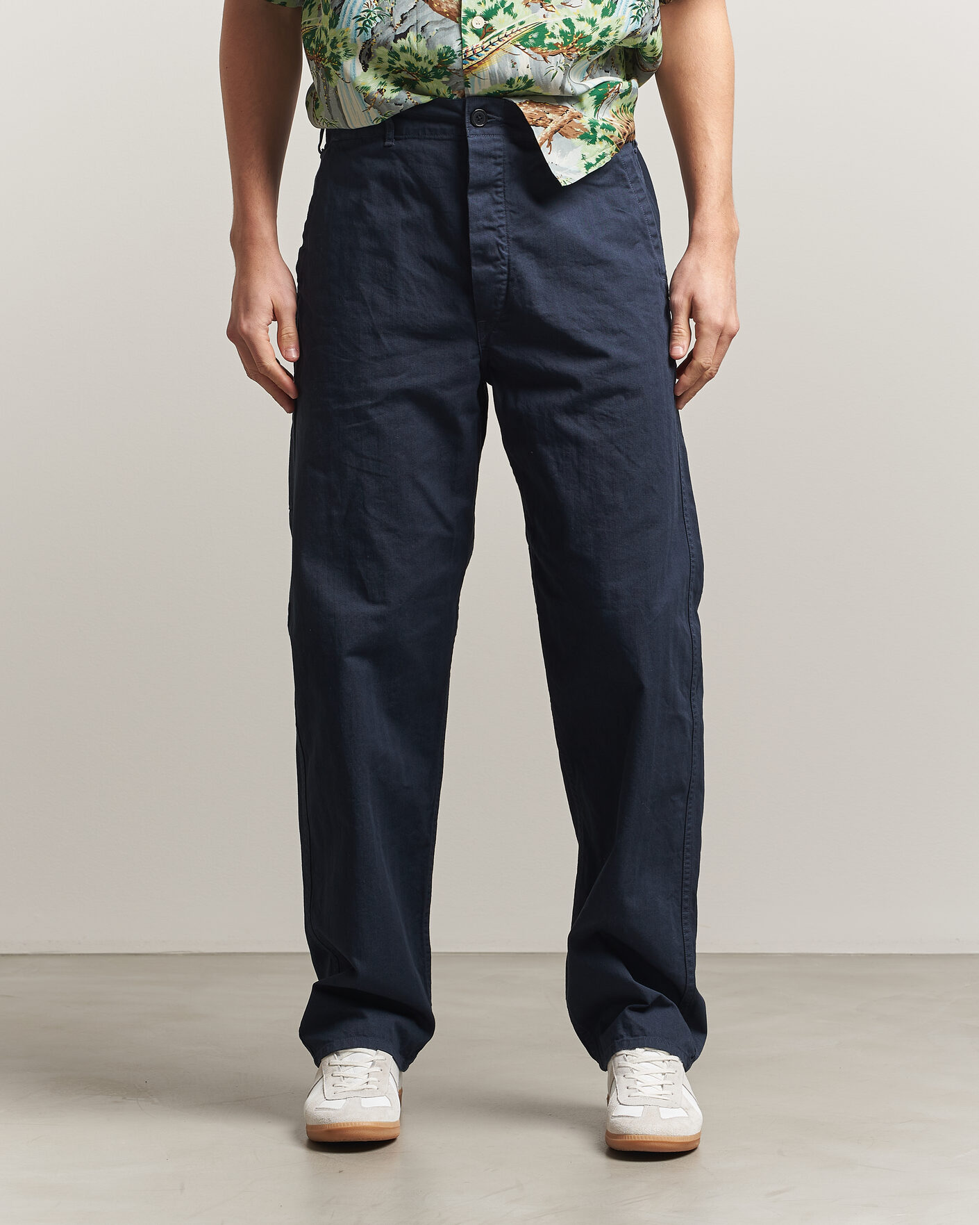 Herre | Bukser | orSlow | French Work Pants Navy