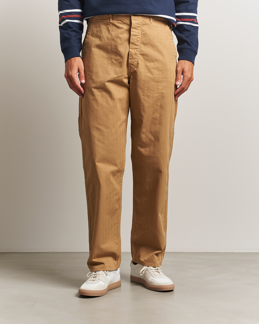 Herre | Bukser | orSlow | French Work Pants Khaki