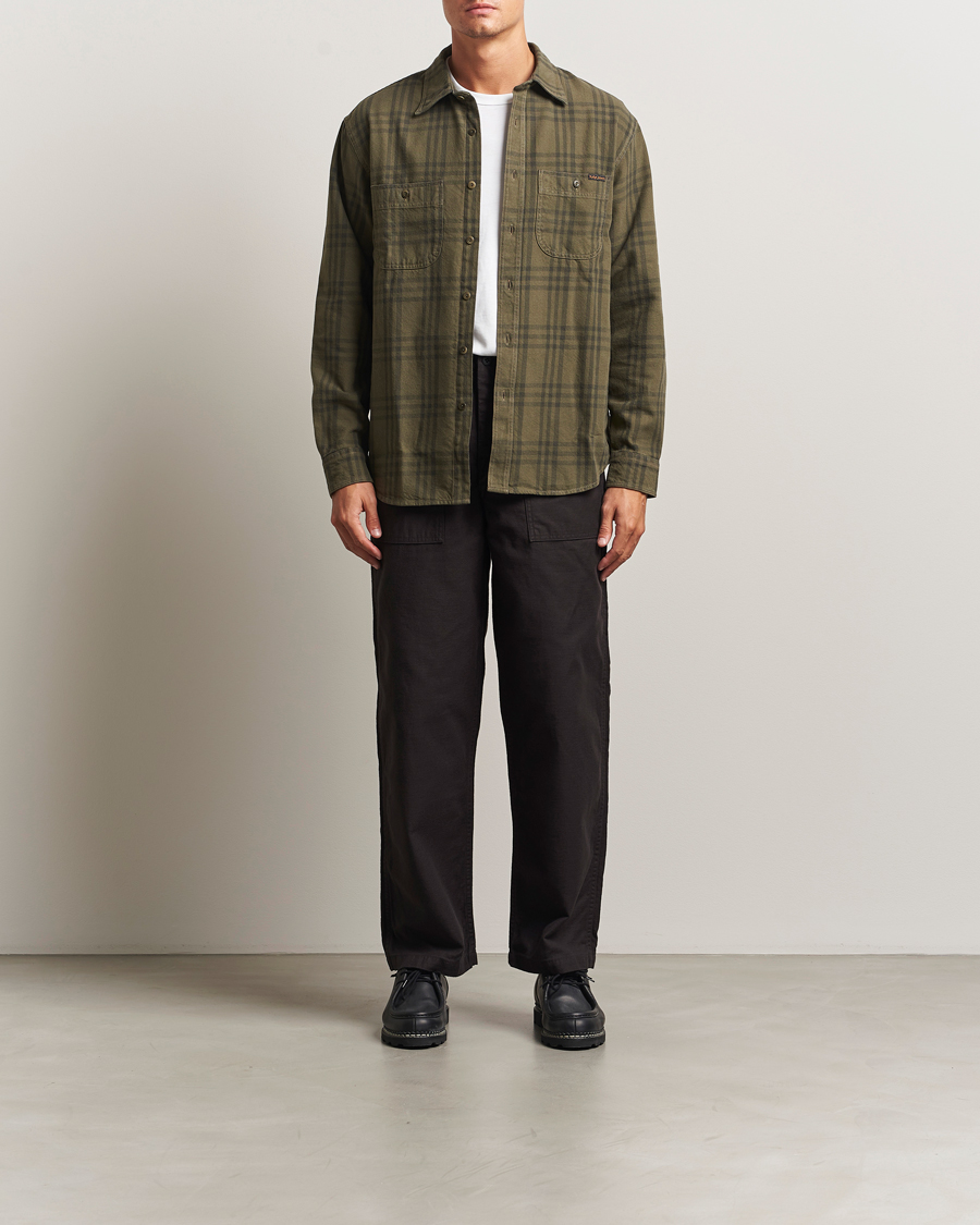 Herre | Bukser | orSlow | Regular Fit Original Sateen Fatigue Pants Black