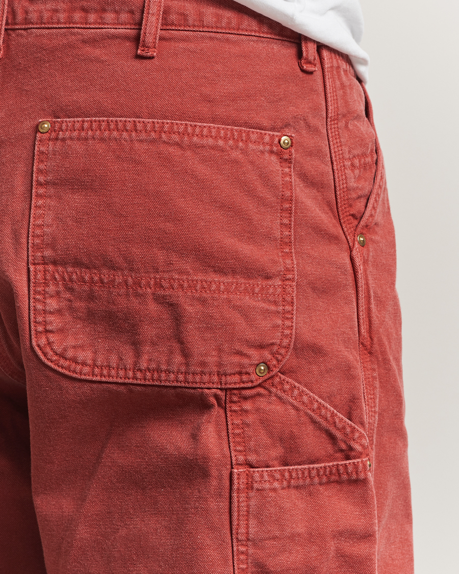 Herre | Bukser | orSlow | Dad Fit Oxford Painter Pants Red