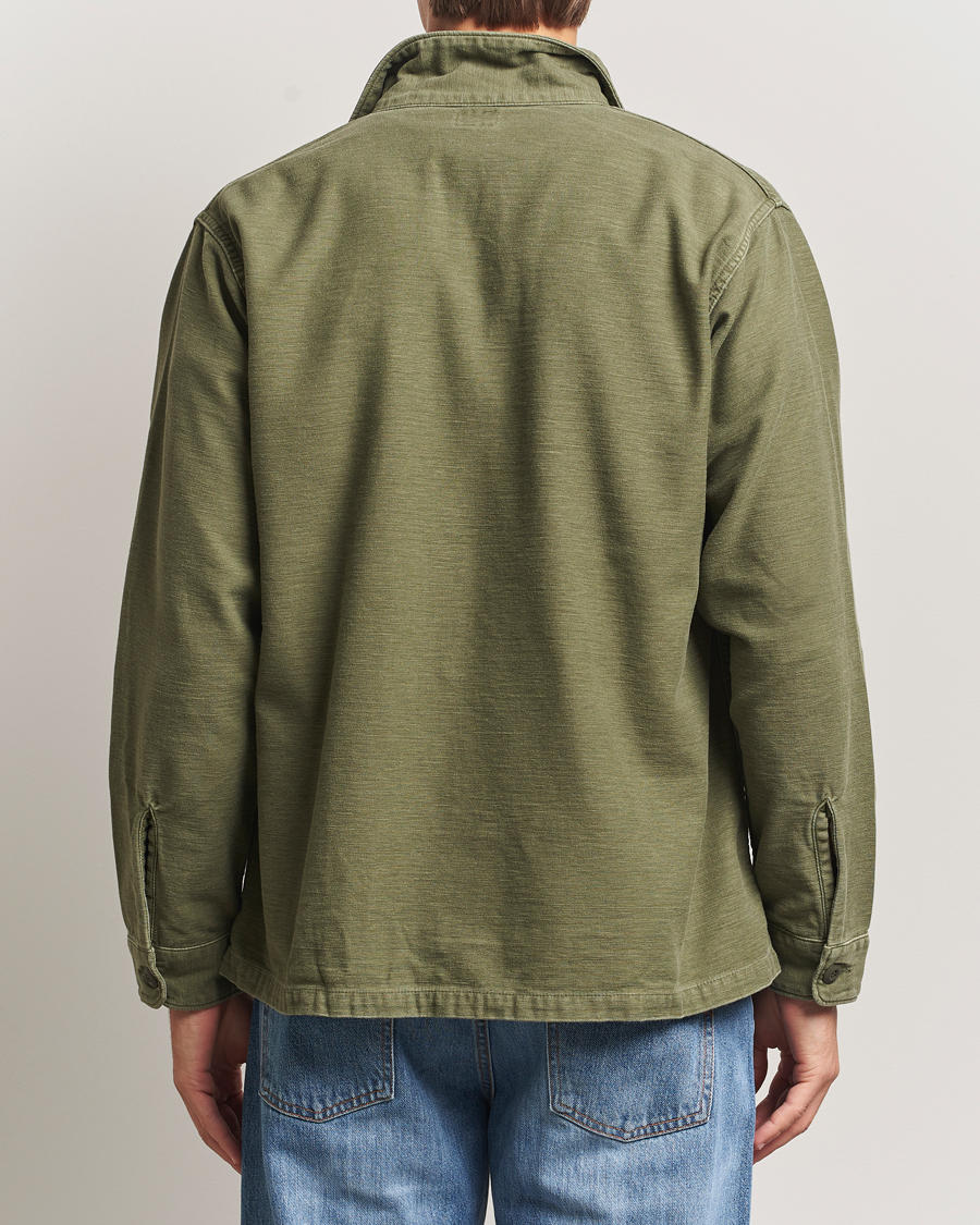 Herre | Skjorter | orSlow | 4 Pockets US Army Shirt Dark Olive