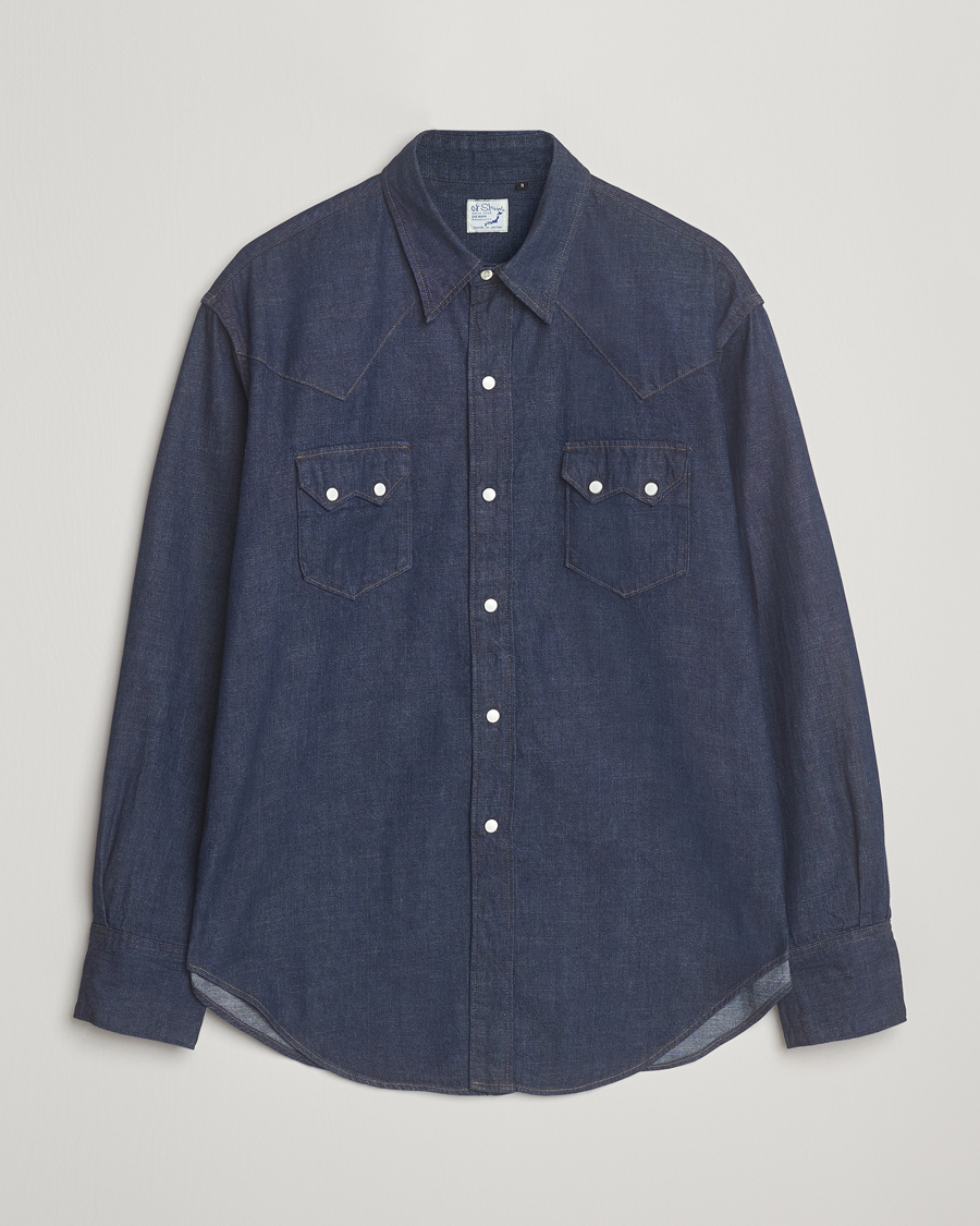 Herre | Skjorter | orSlow | Western Shirt One Wash