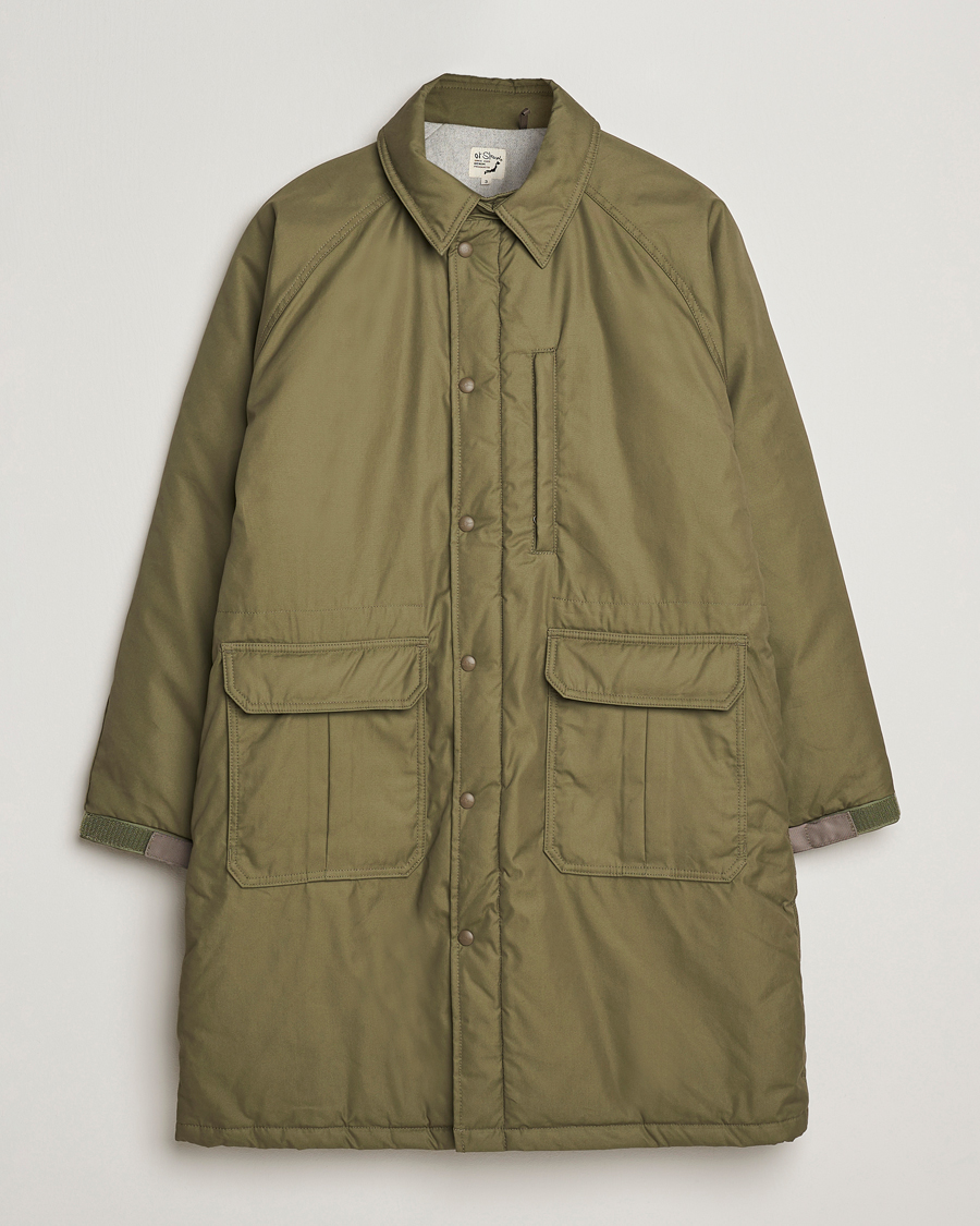 Herre | Jakker | orSlow | Padded Active Coat Army Green