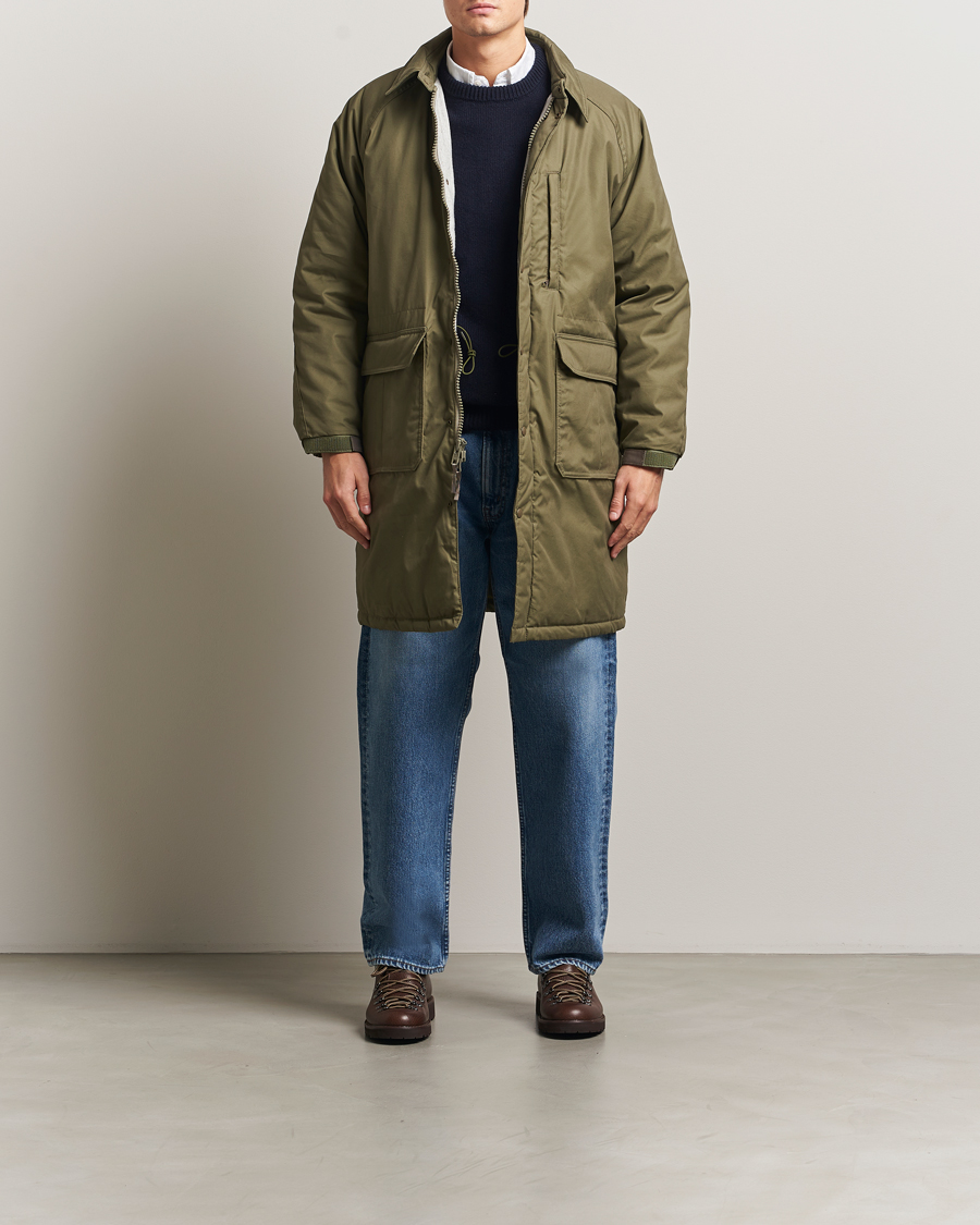 Herre | Jakker | orSlow | Padded Active Coat Army Green