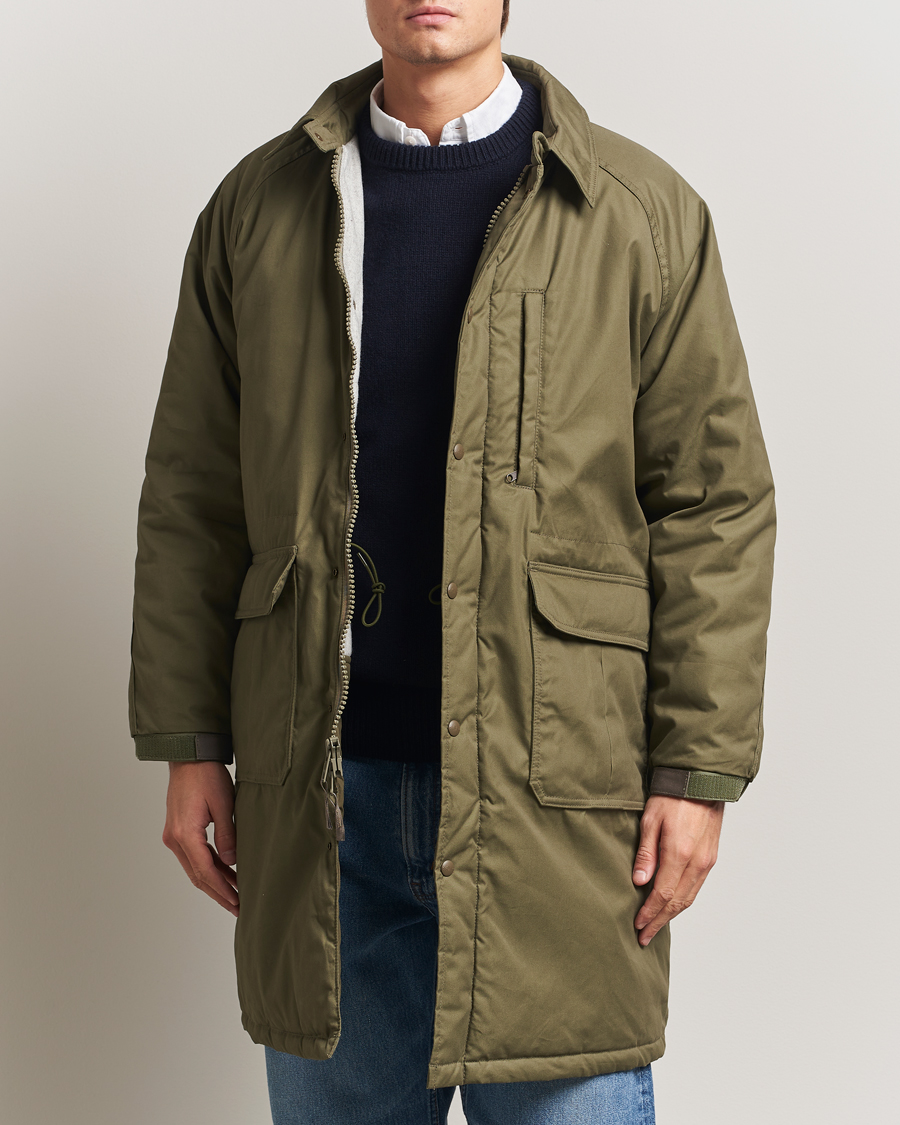 Herre | Jakker | orSlow | Padded Active Coat Army Green