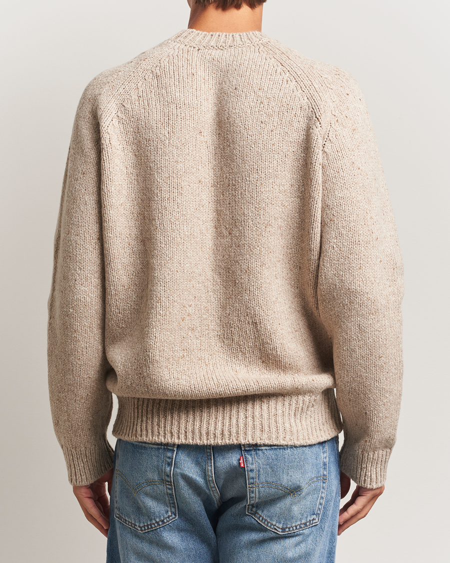Herre | Gensere | A.P.C. | Harris Wool Knitted Sweater Beige