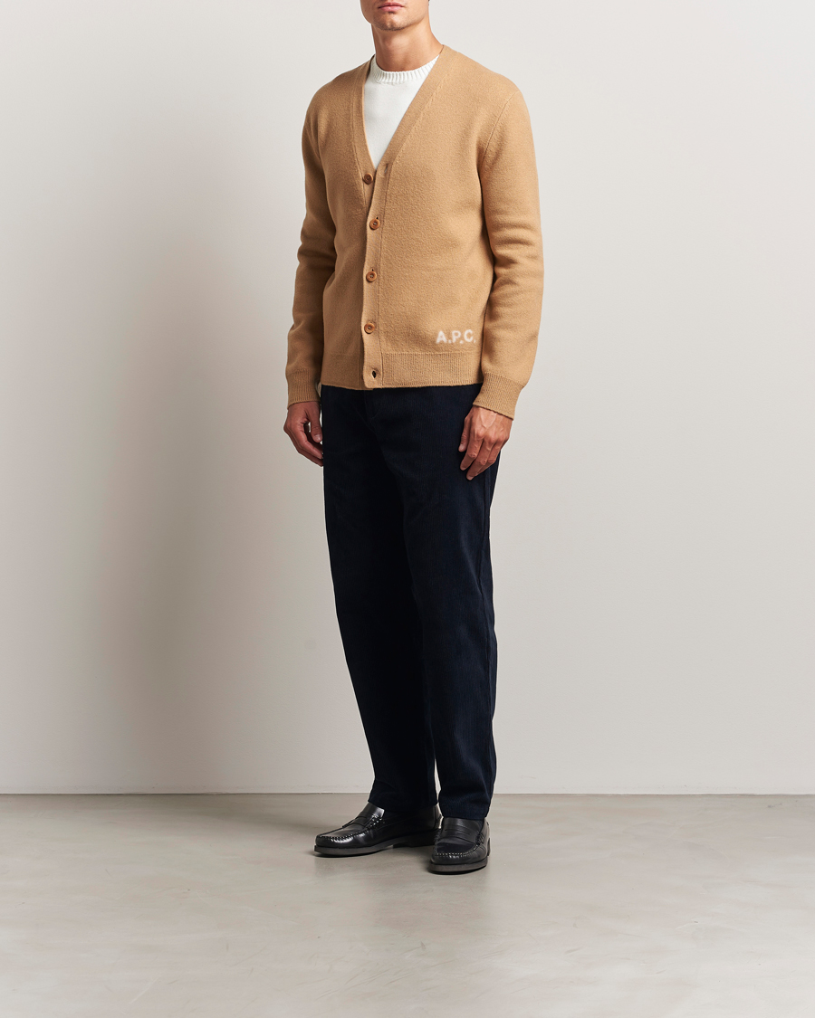 Herre | Bukser | A.P.C. | Lawrence Corduroy Trousers Dark Navy