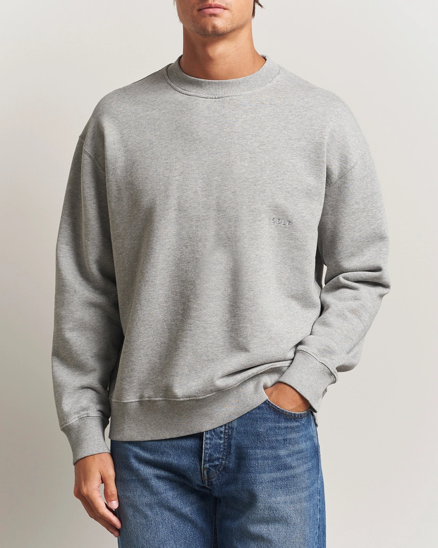 Herre | Gensere | CDLP | Cotton Sweatshirt Grey Melange