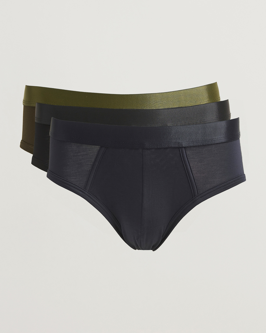 Herre | Undertøy | CDLP | 3-Pack Y-Brief Black/Navy/Olive