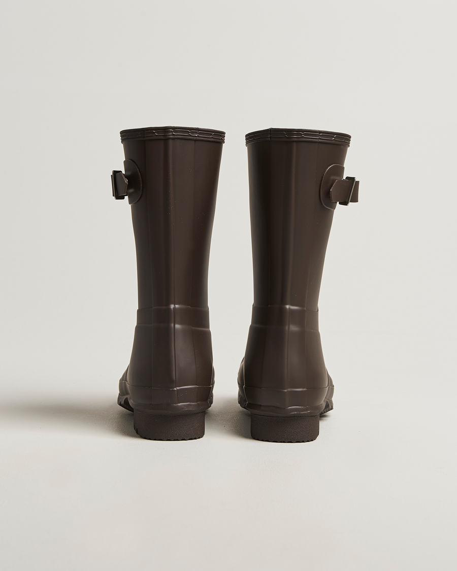 Herre | Kalosjer og gummistøvler | Hunter Boots | Original Short Boot Dark Brown