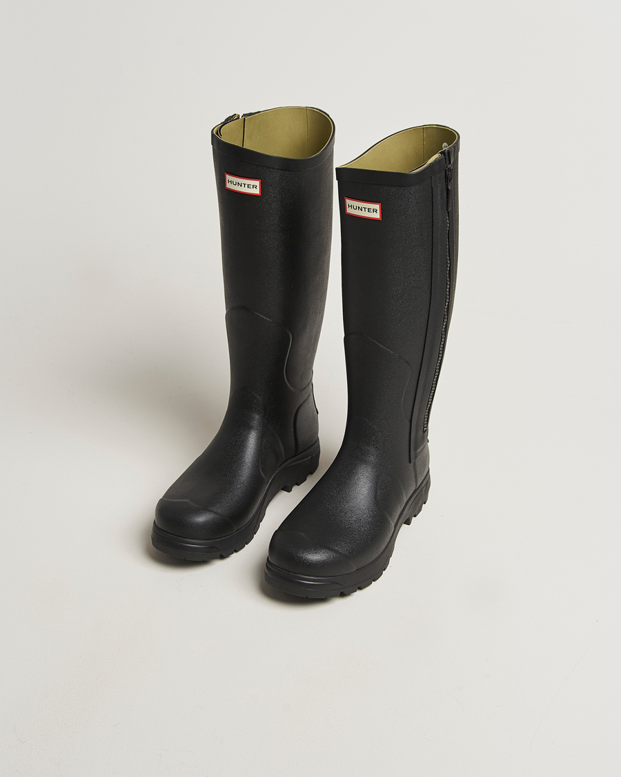 Herre | Kalosjer og gummistøvler | Hunter Boots | Balmoral Full Zip Boot Black