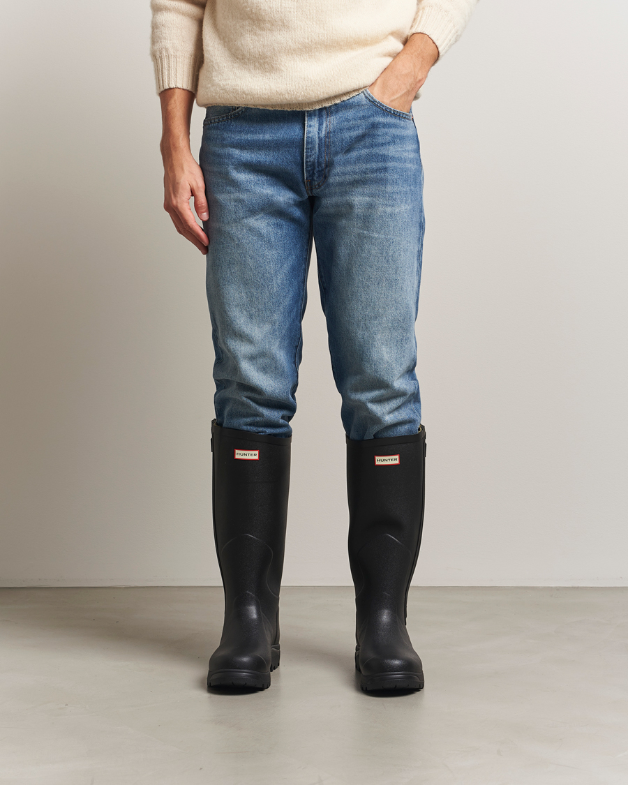 Herre | Kalosjer og gummistøvler | Hunter Boots | Balmoral Full Zip Boot Black