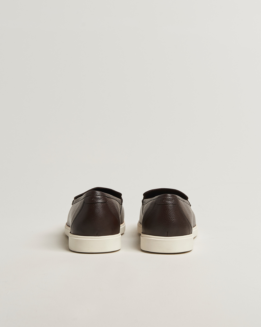 Herre | Loafers | Loake 1880 | Tuscany Grained Leather Loafers Dark Brown