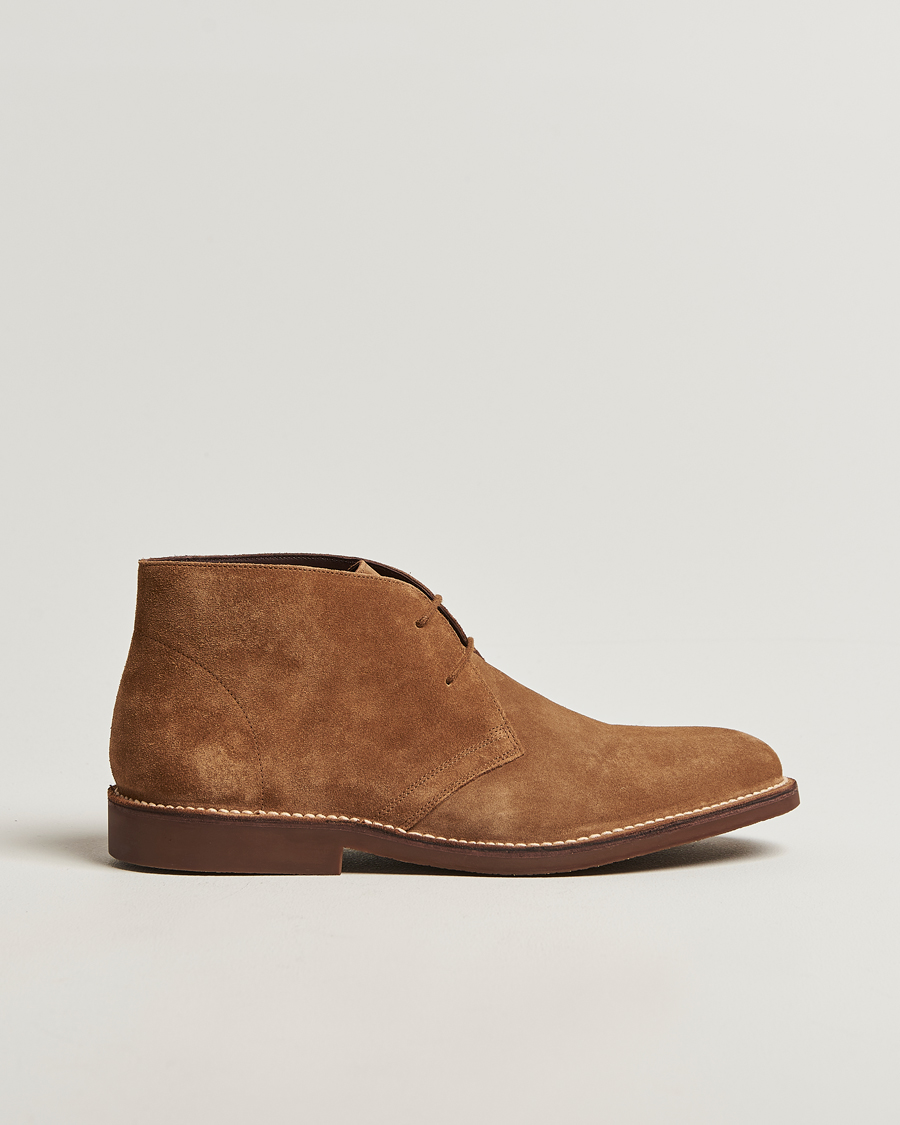 Herre | Støvler | Loake Shoemakers | Sahara Suede Chukka Chestnut