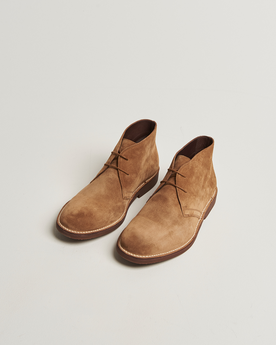 Herre | Støvler | Loake Shoemakers | Sahara Suede Chukka Chestnut