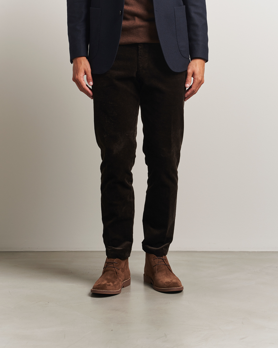 Herre | Støvler | Loake Shoemakers | Sahara Suede Chukka Dark Brown