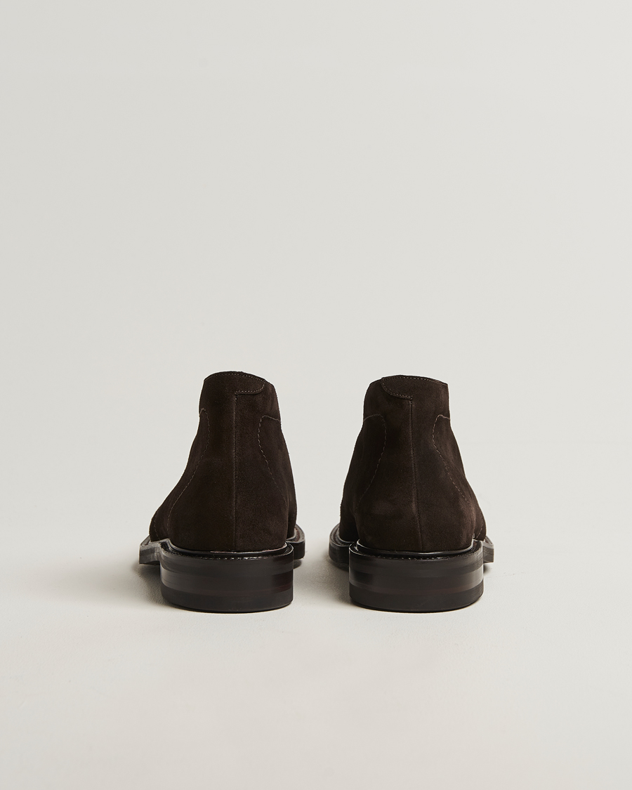 Herre | Støvler | Loake 1880 | Berkeley Suede Boot Dark Brown
