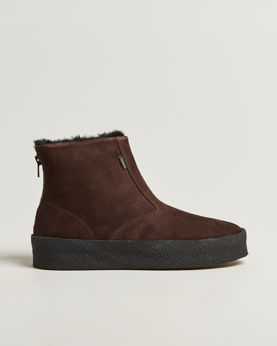 Herre | Loake 1880 Curling Sherling Boot Dark Brown | Loake 1880 | Curling Sherling Boot Dark Brown