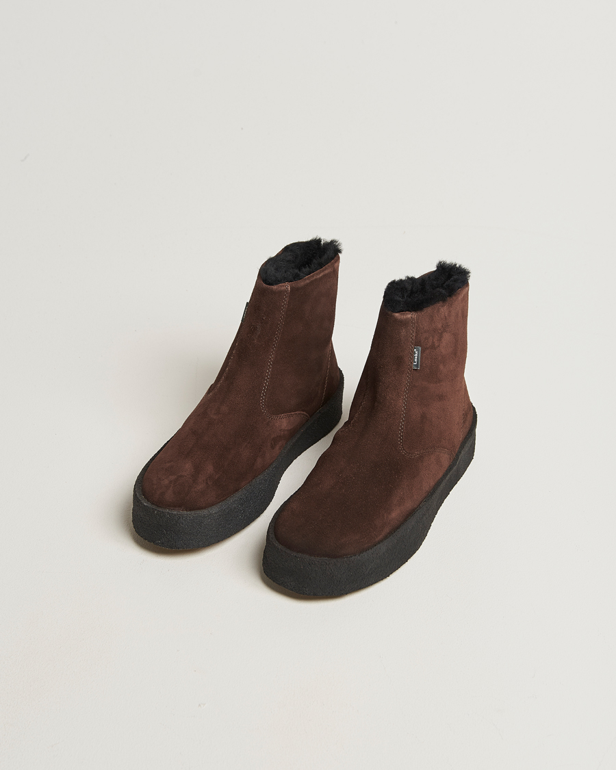 Herre | Loake 1880 Curling Sherling Boot Dark Brown | Loake 1880 | Curling Sherling Boot Dark Brown