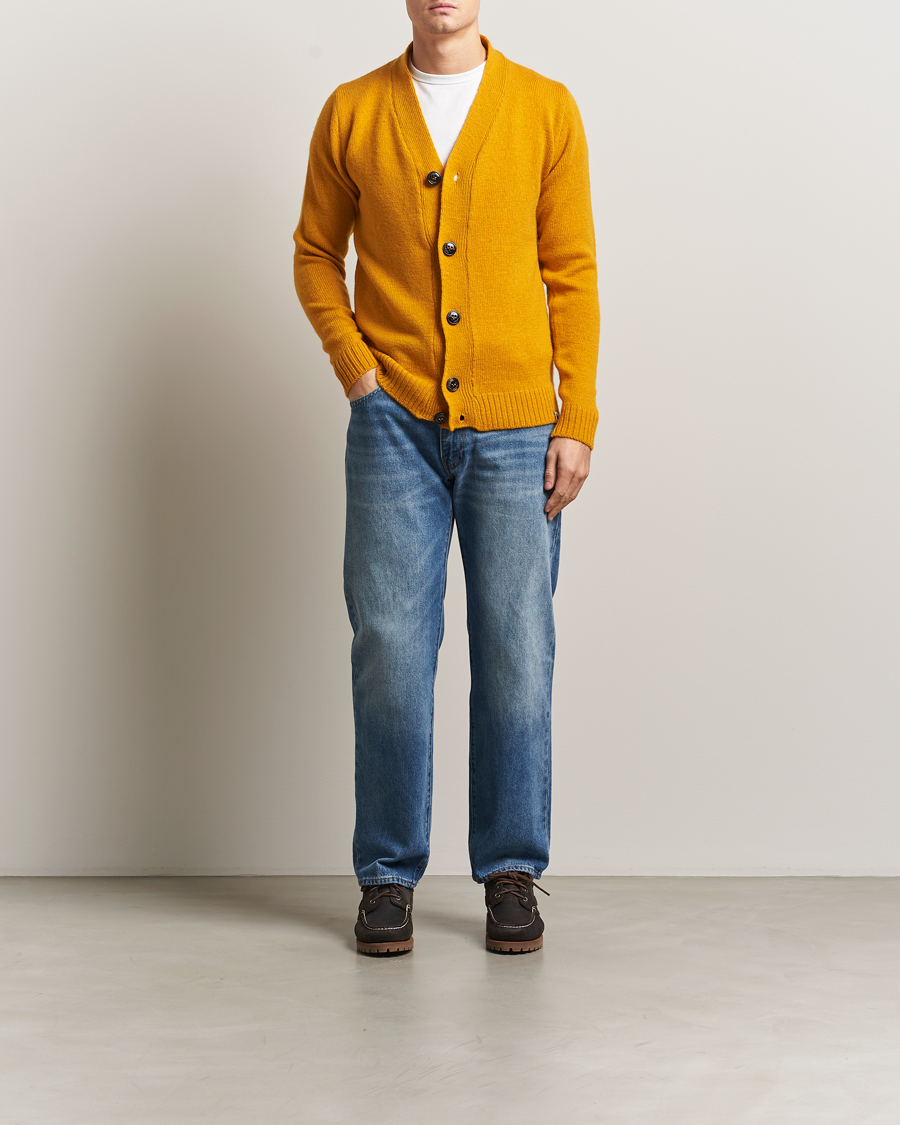 Herre | Gensere | Peregrine | Maker's Stitch Merino Cardigan Honey