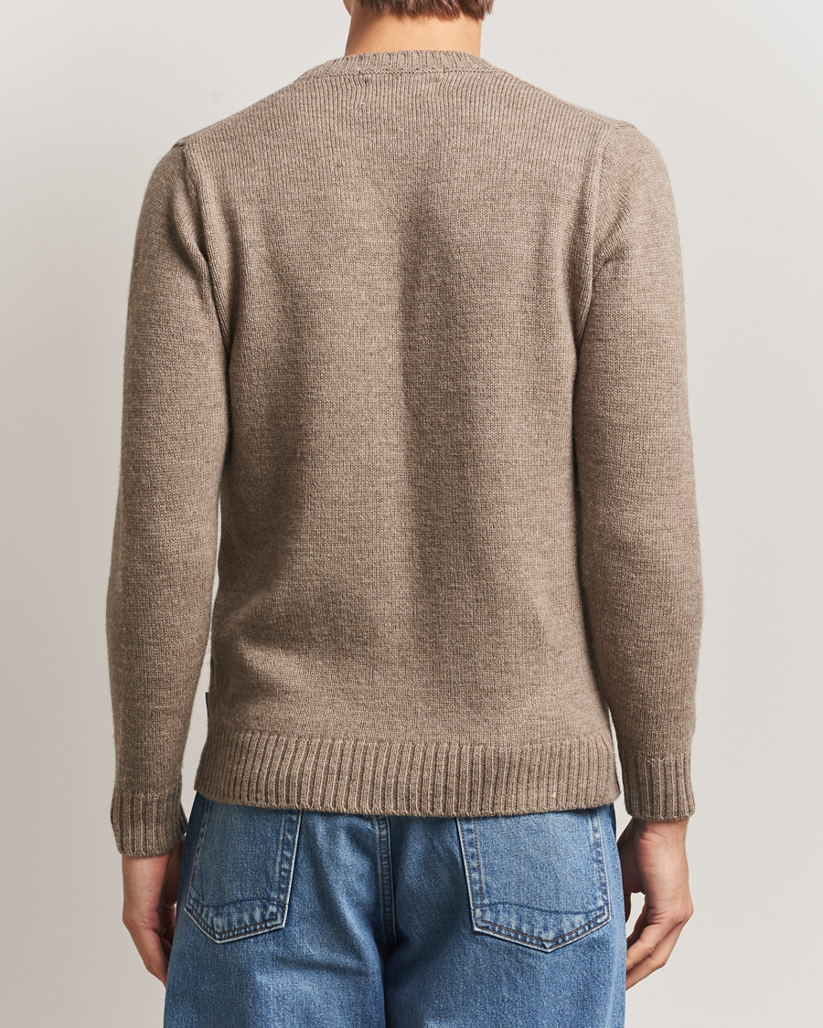Herre | Gensere | Peregrine | Maker's Stitch Merino Crew Light Brown