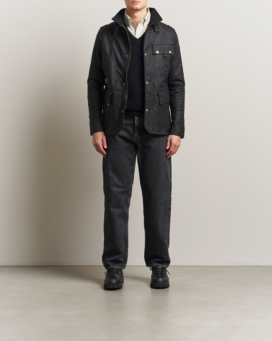 Herre | Jakker | Peregrine | Bexley Wax Jacket Black