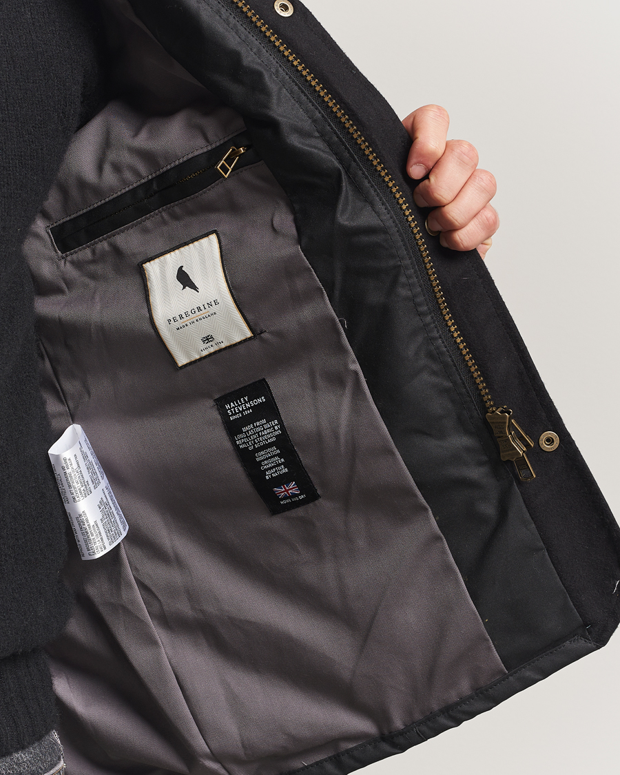 Herre | Jakker | Peregrine | Bexley Wax Jacket Black