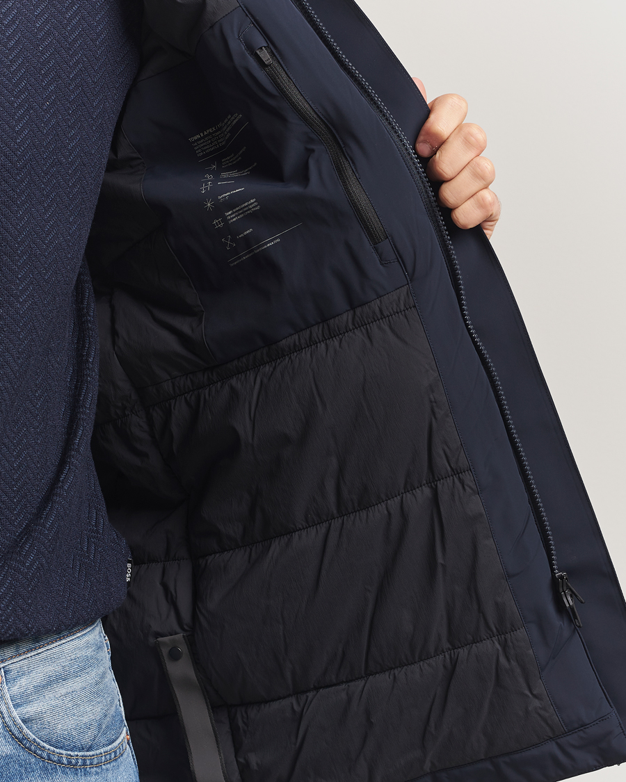 Herre | Jakker | Scandinavian Edition | Town II APEX Waterproof Lightweight Coat Navy