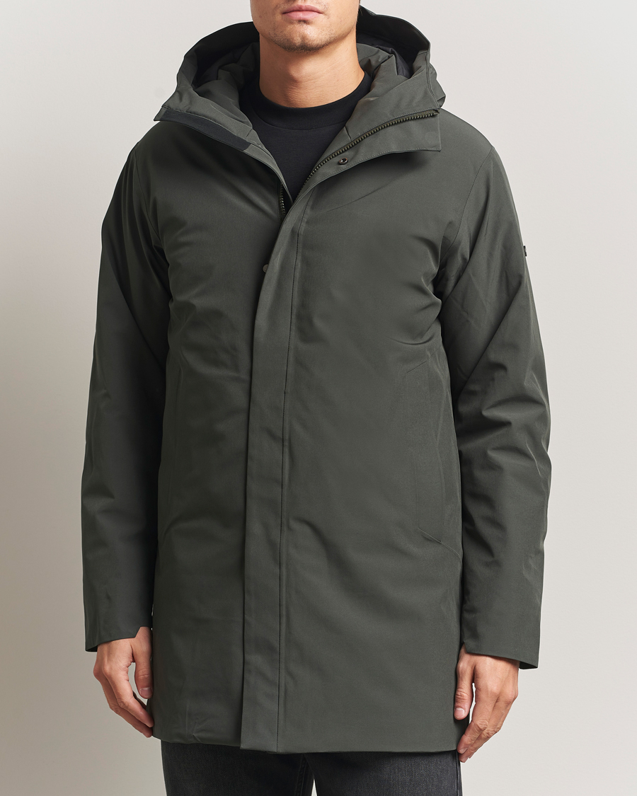 Herre | Jakker | Scandinavian Edition | Loft II Waterproof Padded Coat Dark Olive