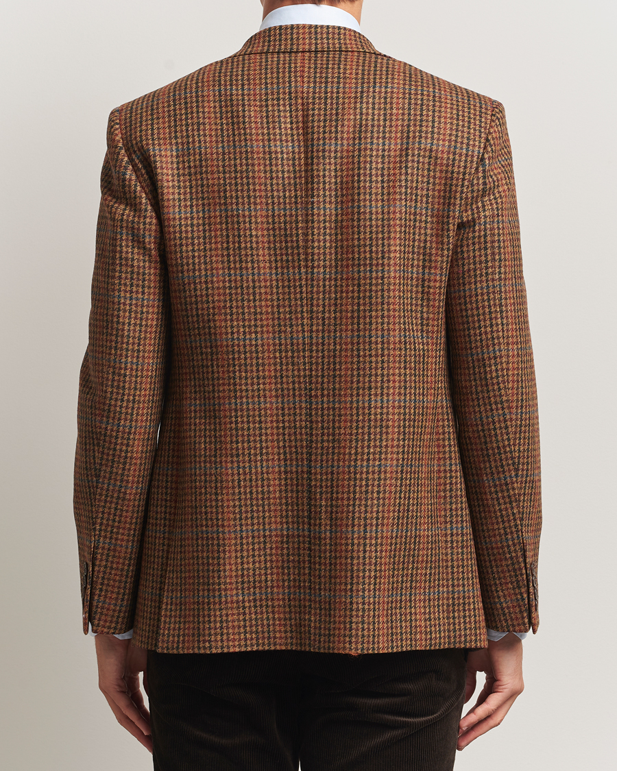 Herre | Dressjakker | Walker Slater | Edward Lambswool Dogtooth Blazer Brown