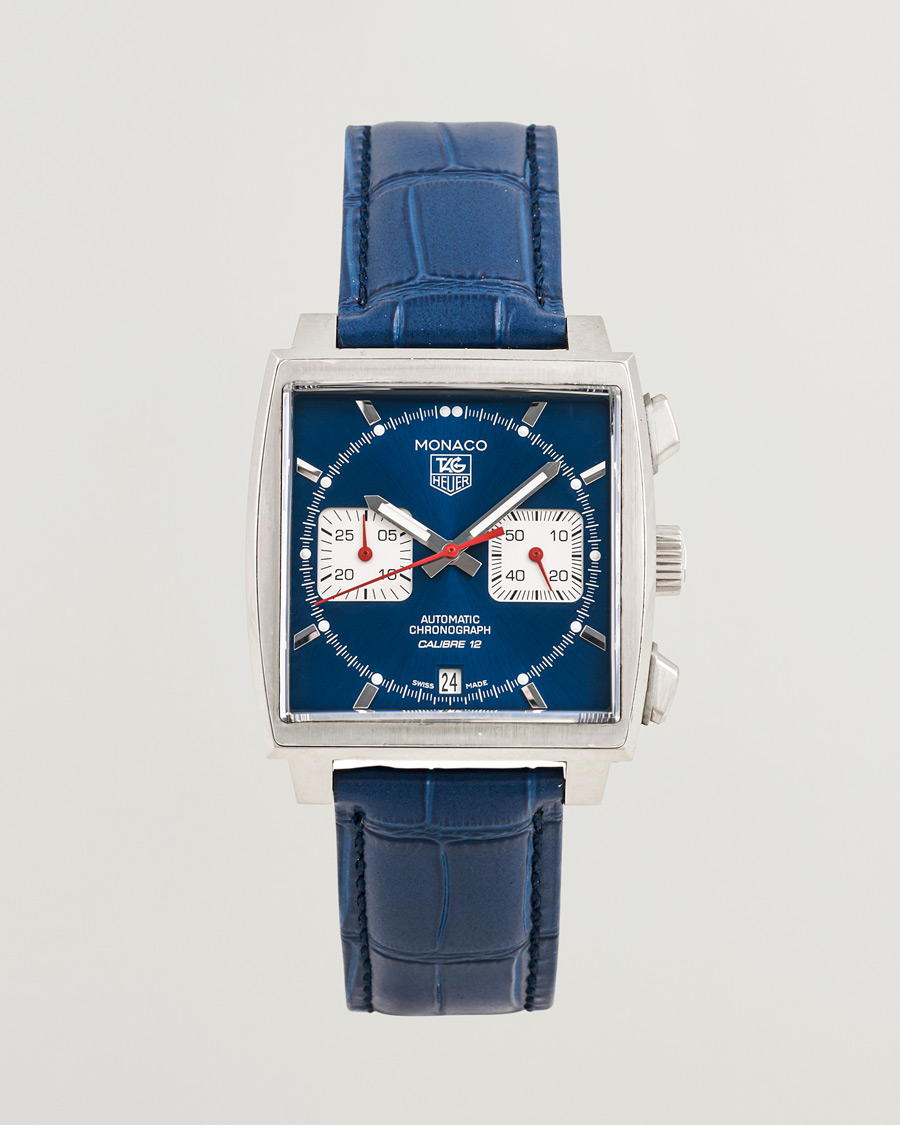 Herre | Tag Heuer Pre-Owned Monaco Calibre 12 | Tag Heuer Pre-Owned | Monaco Calibre 12