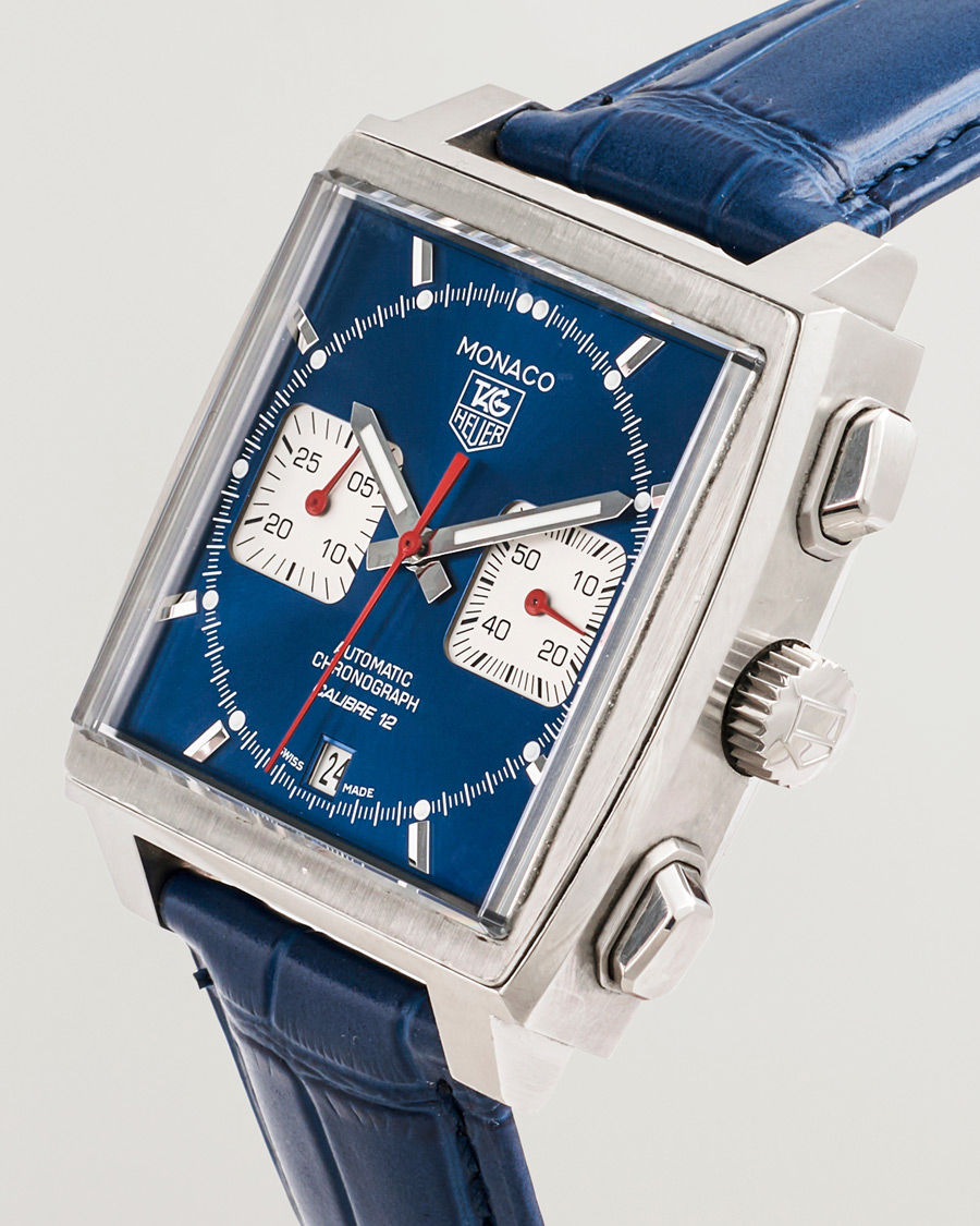 Herre | Tag Heuer Pre-Owned Monaco Calibre 12 | Tag Heuer Pre-Owned | Monaco Calibre 12