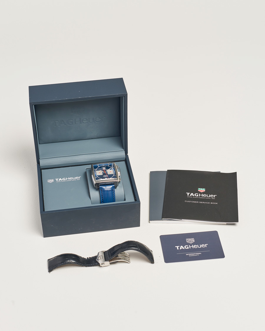 Herre | Tag Heuer Pre-Owned Monaco Calibre 12 | Tag Heuer Pre-Owned | Monaco Calibre 12
