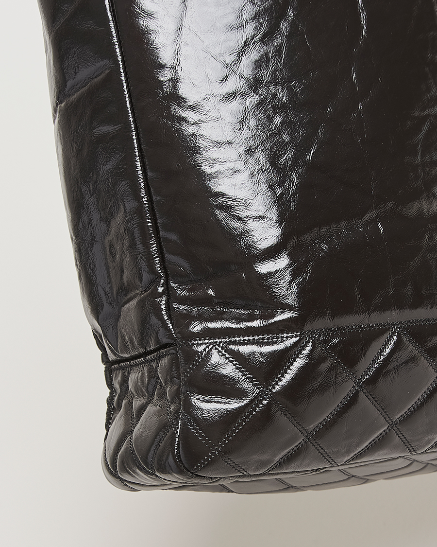 Herre | Pre-Owned & Vintage Bags | Chanel Pre-Owned | Chain Tote Bag Black
