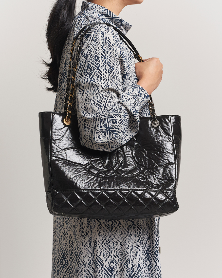 Herre | Gifts for Her | Chanel Pre-Owned | Chain Tote Bag Black
