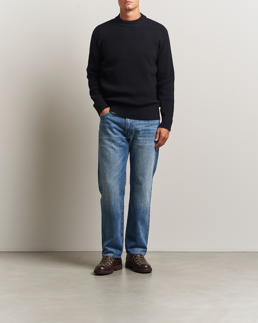 Herre | Gensere | S.N.S. Herning | Fender Wool Crew Neck Navy
