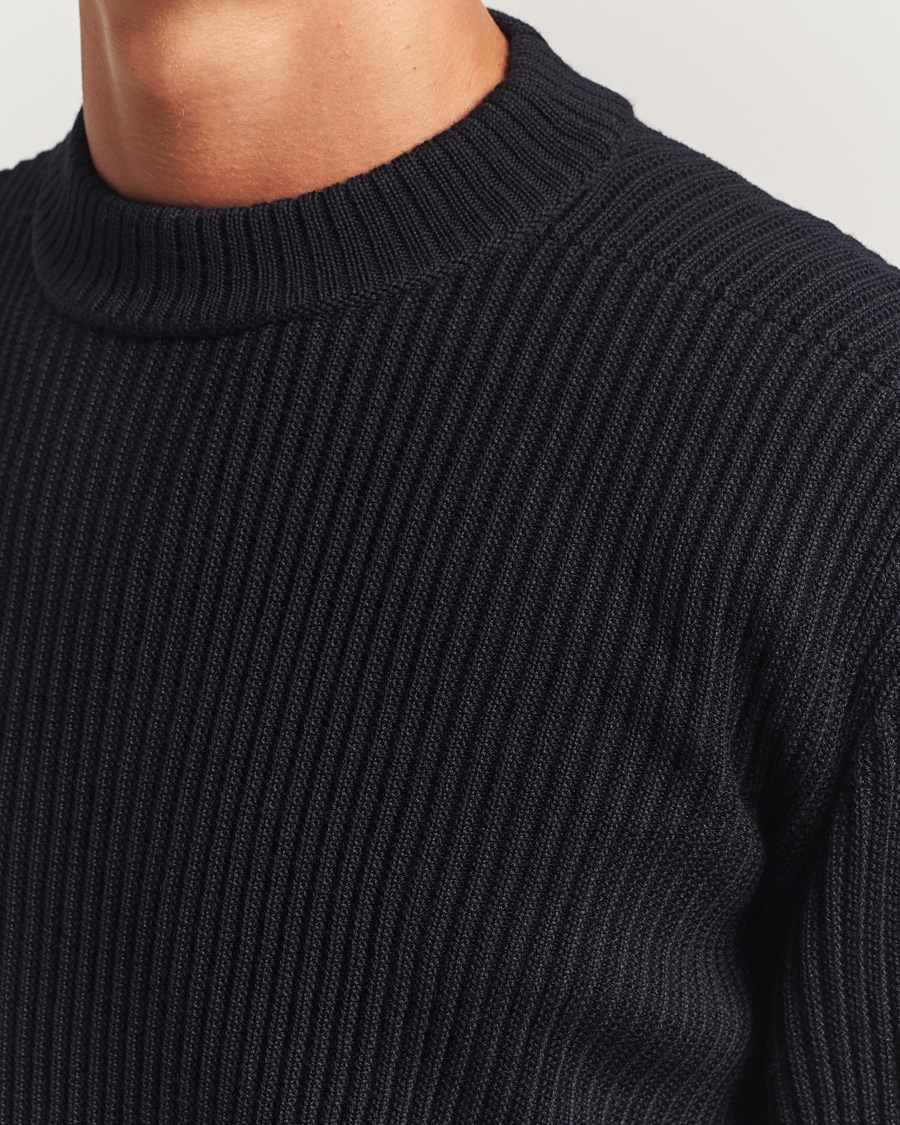 Herre | Gensere | S.N.S. Herning | Fender Wool Crew Neck Navy
