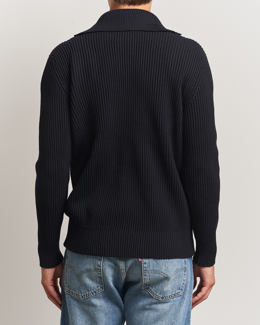 Herre | Gensere | S.N.S. Herning | Fender Short Zip Navy Blue