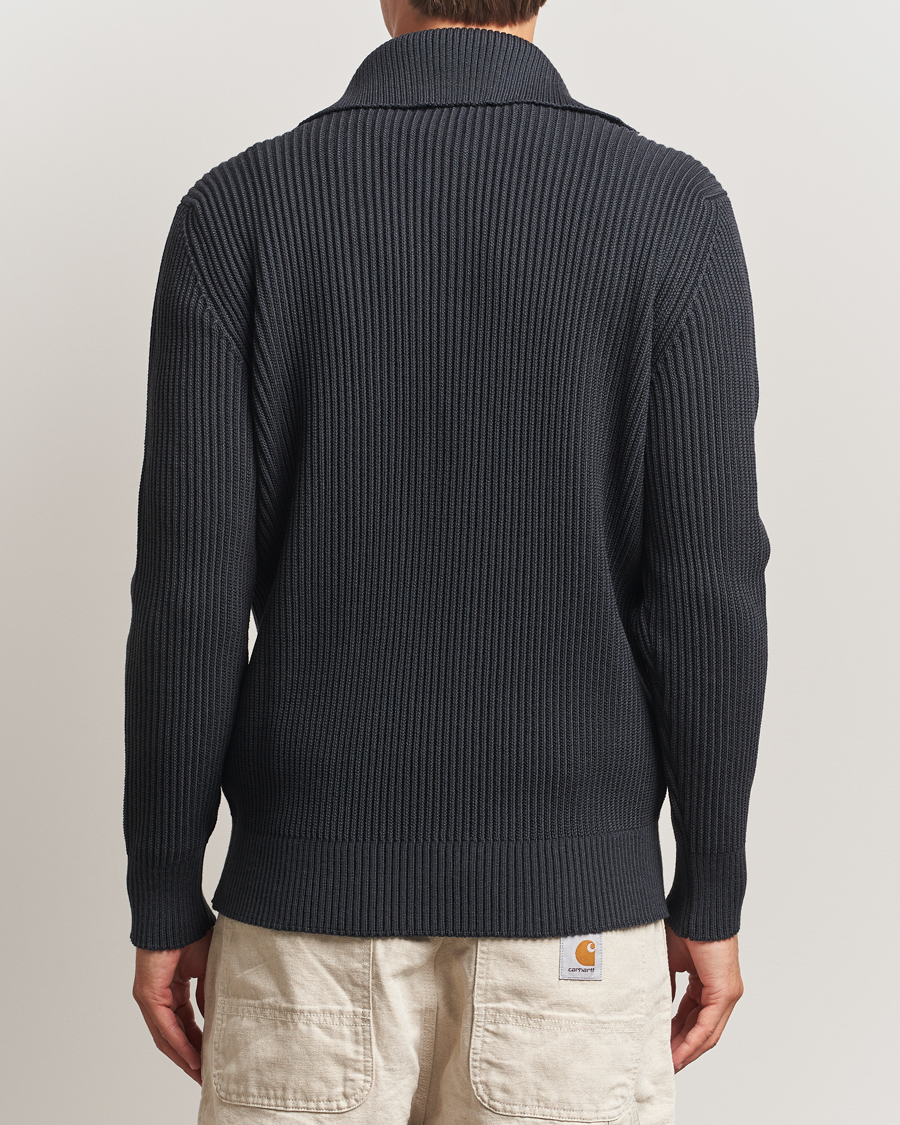 Herre | Gensere | S.N.S. Herning | Fender Wool Half-Zip Molten Grey