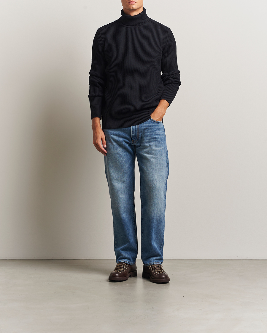 Herre | Gensere | S.N.S. Herning | Fender Wool Rollneck Navy