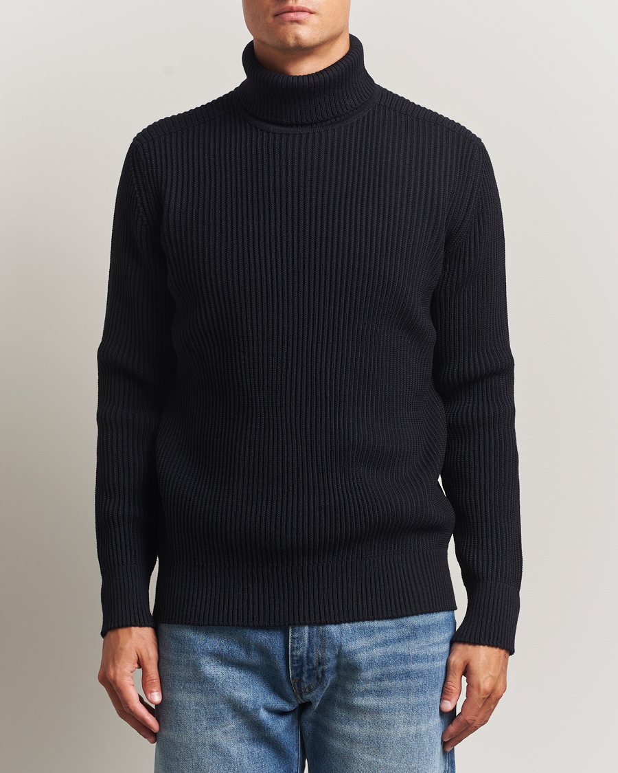 Herre | Gensere | S.N.S. Herning | Fender Wool Rollneck Navy