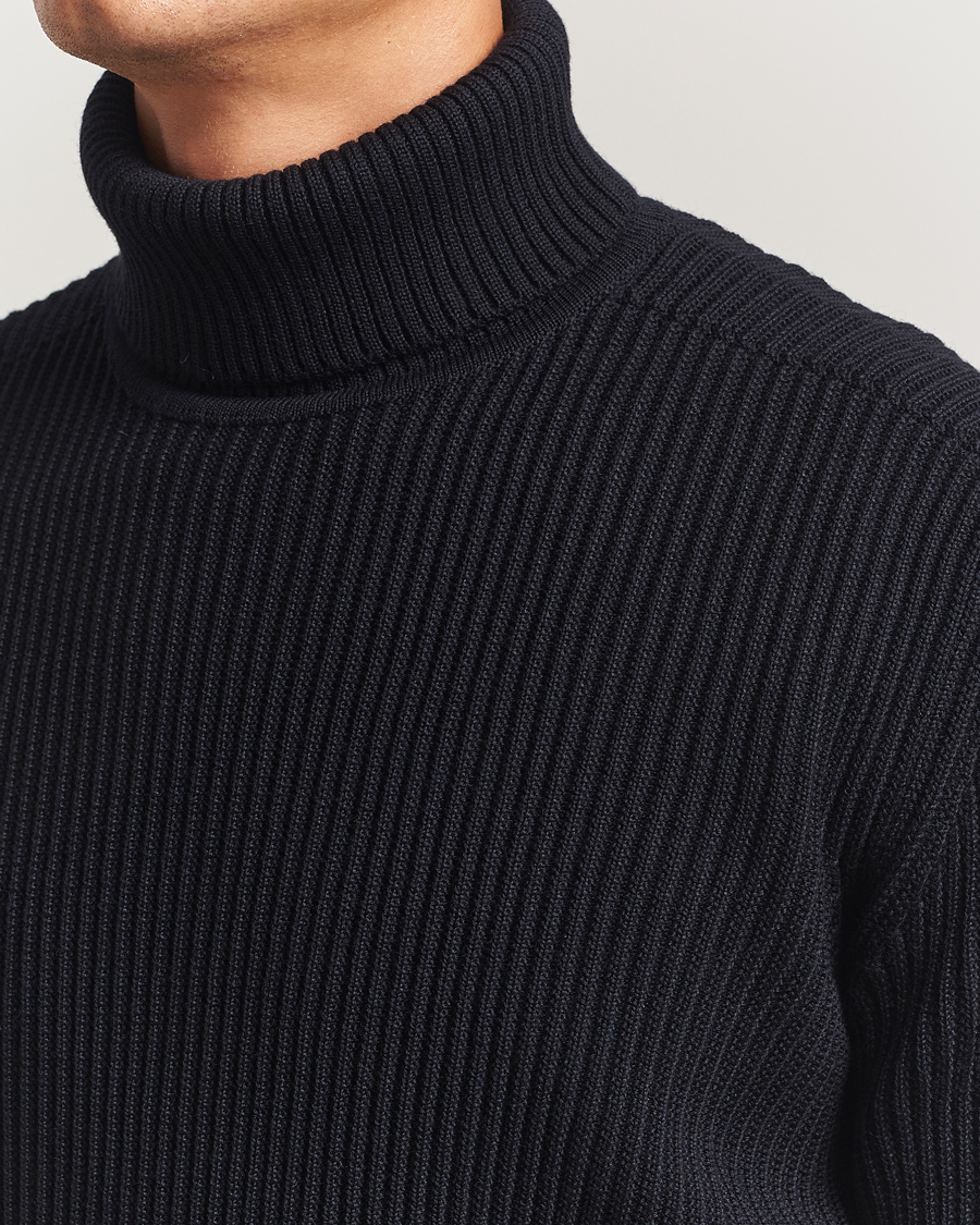 Herre | Gensere | S.N.S. Herning | Fender Wool Rollneck Navy