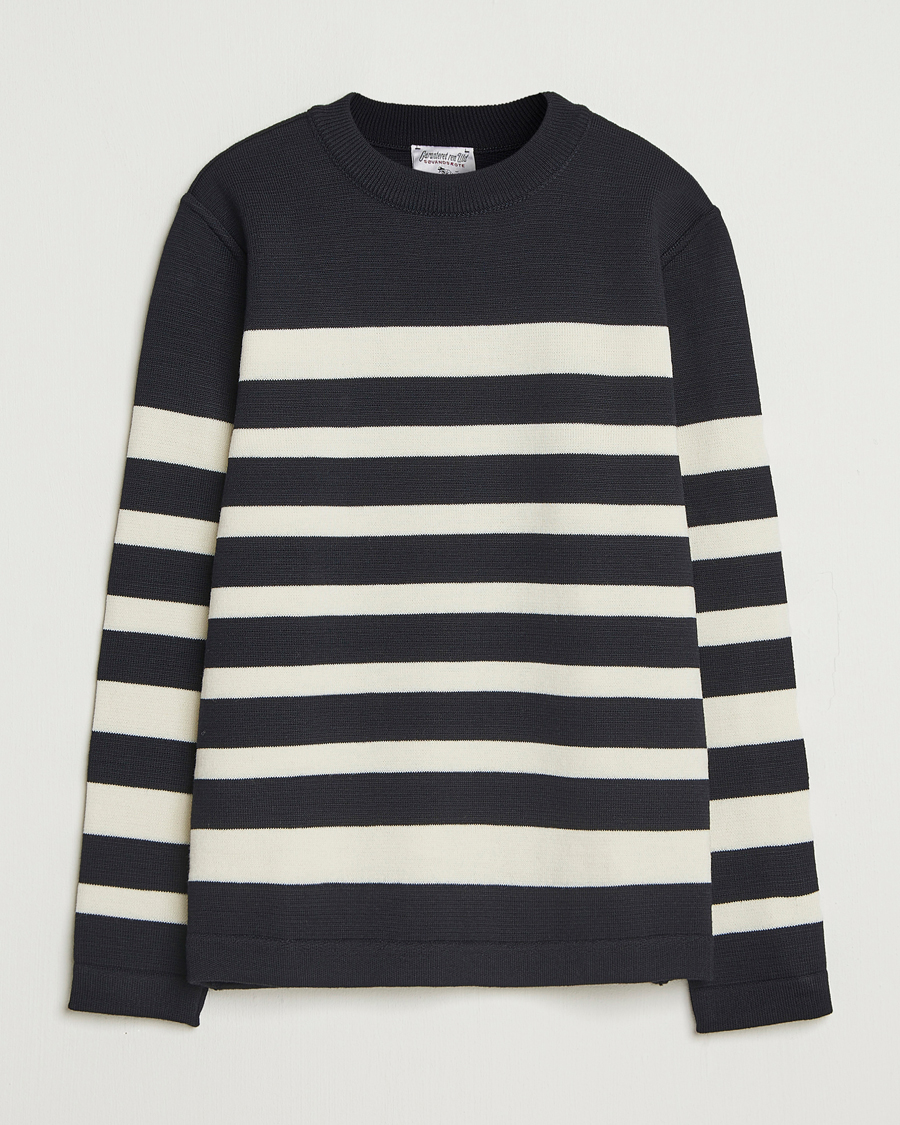 Herre | Gensere | S.N.S. Herning | Given Wool Crew Neck Navy/White