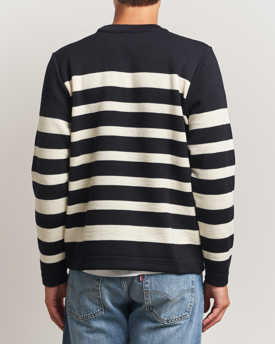Herre | Gensere | S.N.S. Herning | Given Wool Crew Neck Navy/White