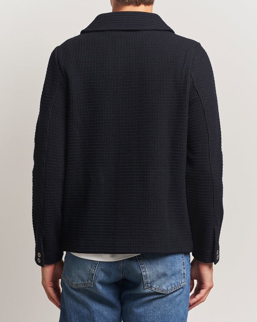 Herre | Gensere | S.N.S. Herning | Wool Chore Jacket Navy